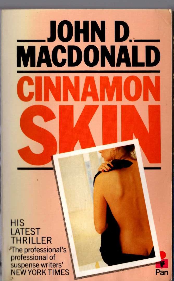 John D. MacDonald  CINNAMON SKIN front book cover image