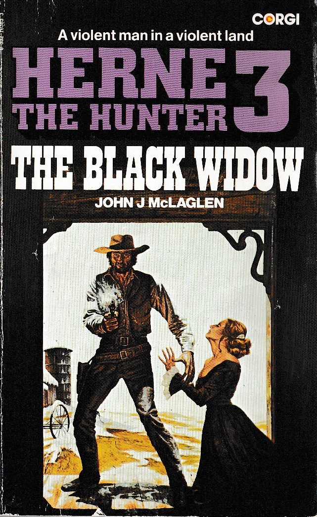 John McLaglen  HERNE THE HUNTER 3: THE BLACK WIDOW front book cover image