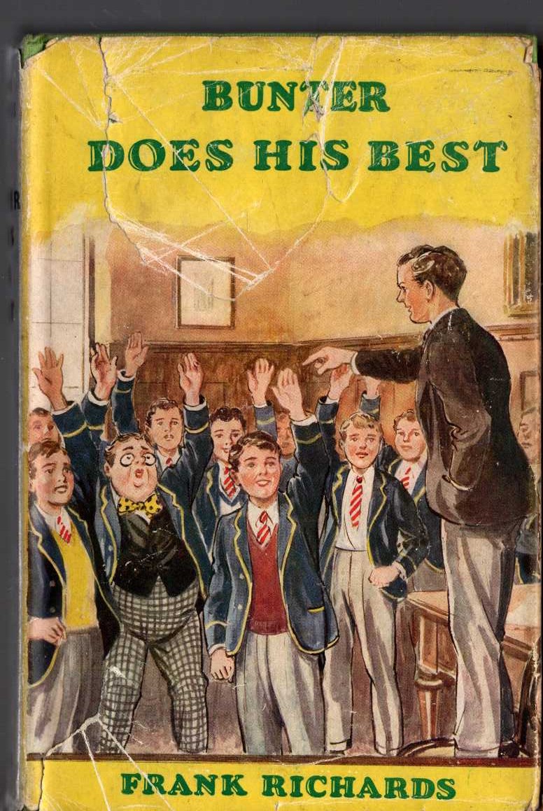 BUNTER DOES HIS BEST front book cover image