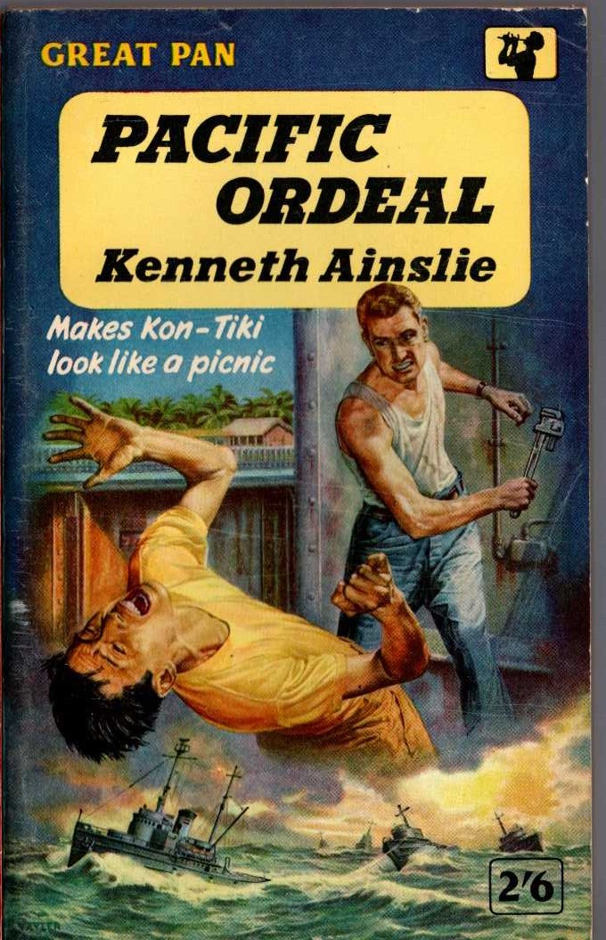 Kenneth Ainslie  PACIFIC ORDEAL front book cover image