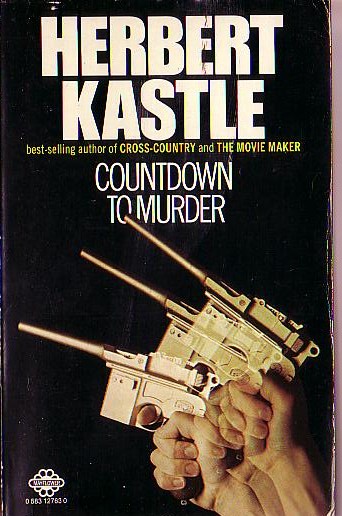 Herbert Kastle  COUNTDOWN TO MURDER front book cover image