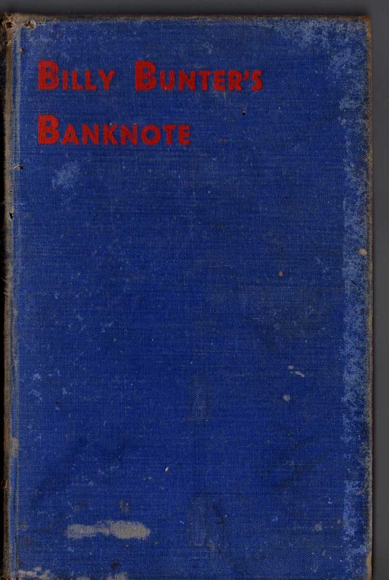 BILLY BUNTER'S BANKNOTE front book cover image