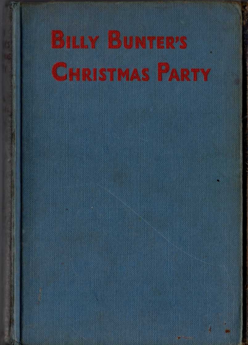 BILLY BUNTER'S CHRISTMAS PARTY front book cover image