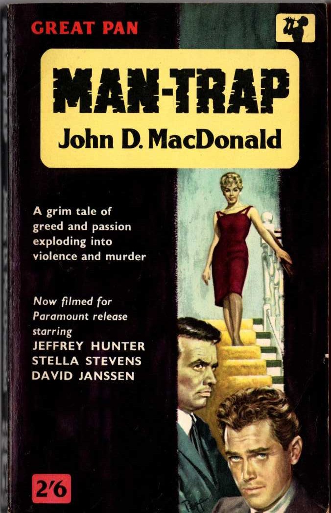 John D. MacDonald  MAN-TRAP [SOFT TOUCH] front book cover image