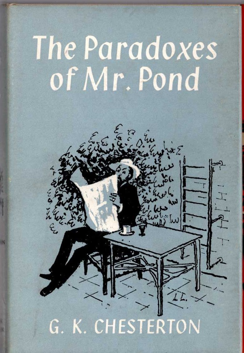 THE PARADOXES OF MR.POND front book cover image