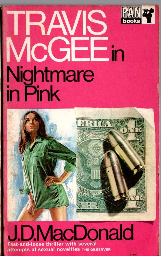 John D. MacDonald  NIGHTMARE IN PINK front book cover image