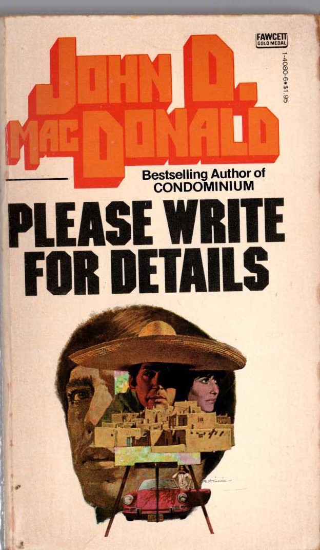John D. MacDonald  PLEASE WRITE FOR DETAILS front book cover image