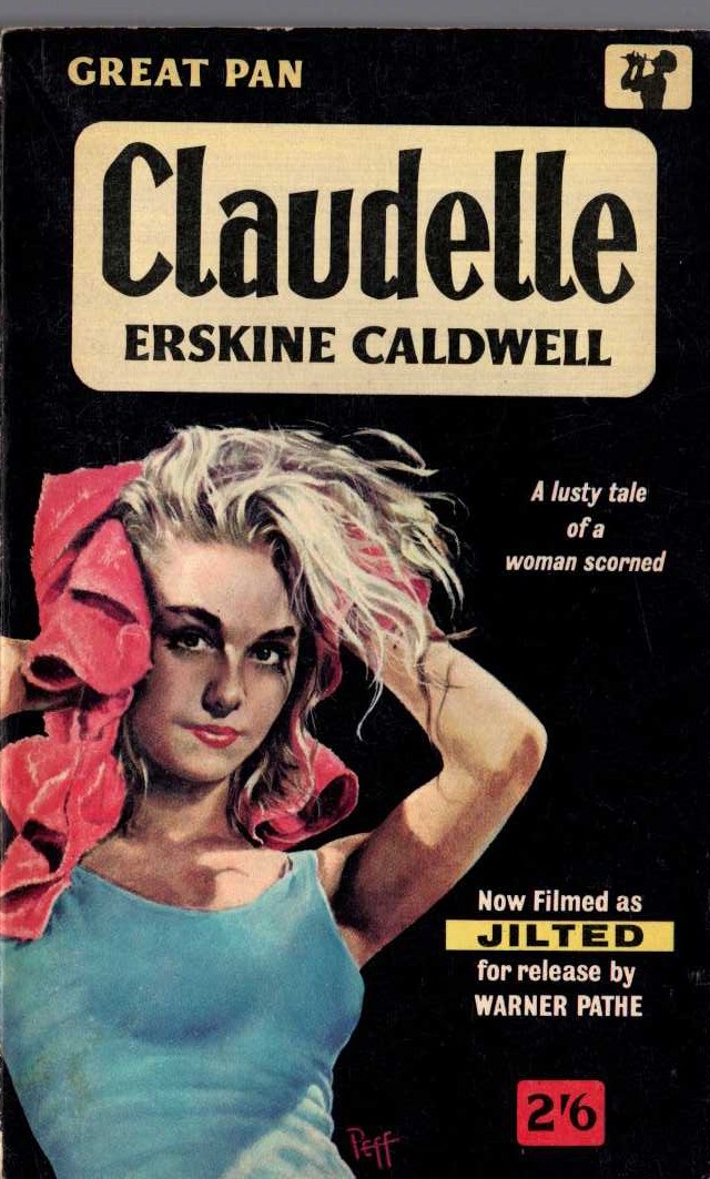 Erskine Caldwell  CLAUDELLE front book cover image