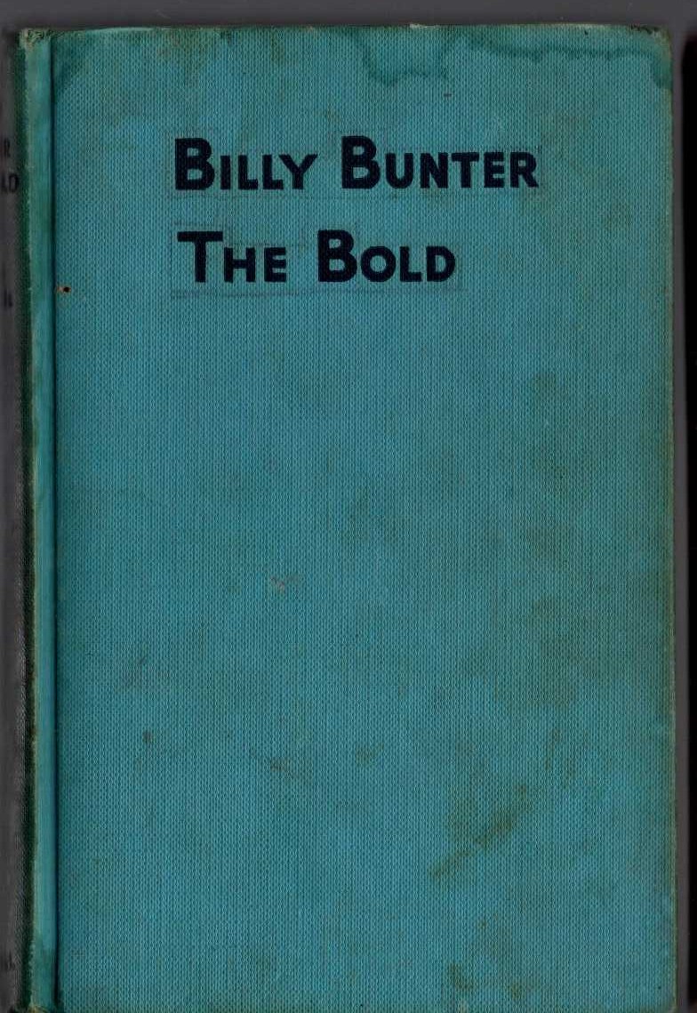 BILLY BUNTER THE BOLD front book cover image