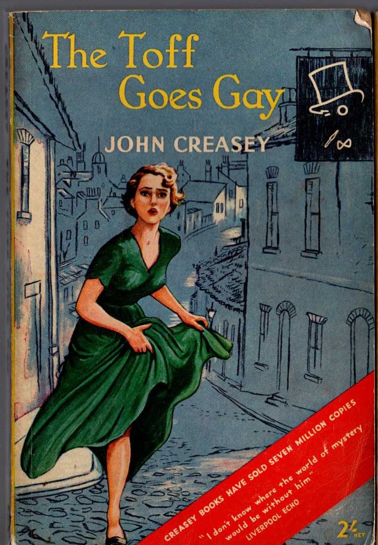 John Creasey  THE TOFF GOES GAY front book cover image