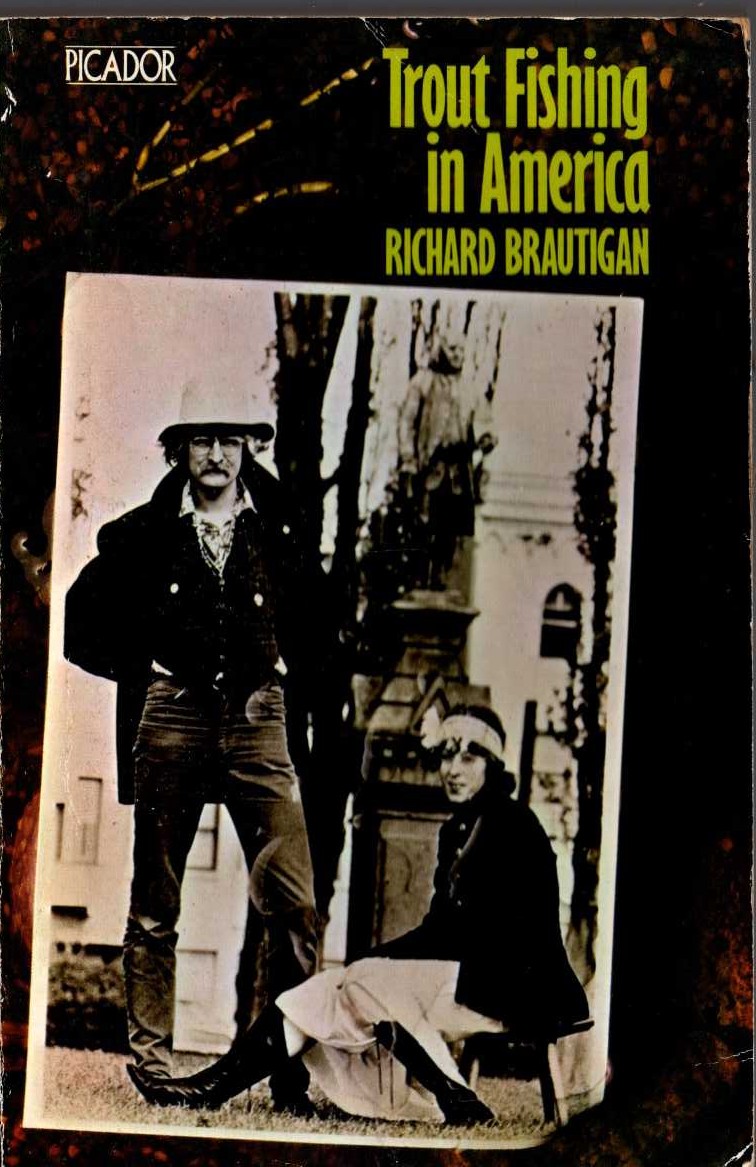 Richard Brautigan  TROUT FISHING IN AMERICA front book cover image