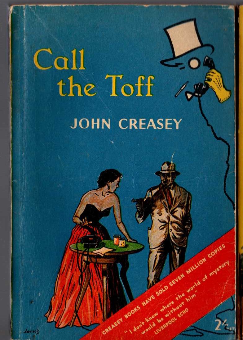 John Creasey  CALL THE TOFF front book cover image