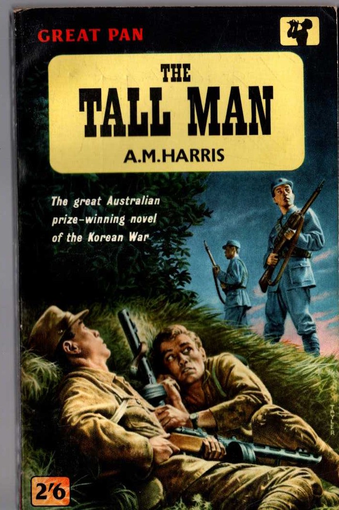 A.M. Harris  THE TALL MAN front book cover image