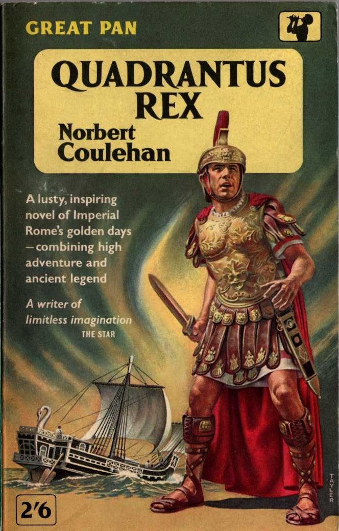 Norbert Coulehan  QUEADRANTUS REX front book cover image