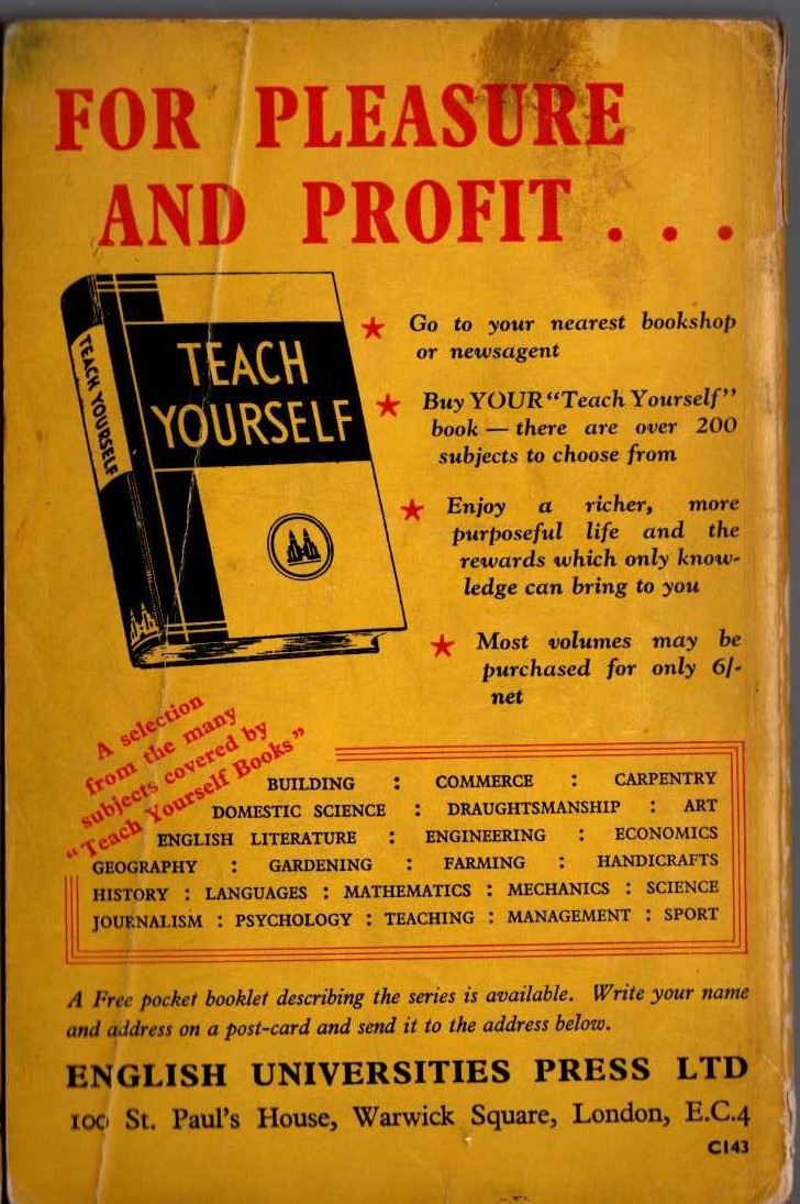 John Creasey  FOOL THE TOFF magnified rear book cover image