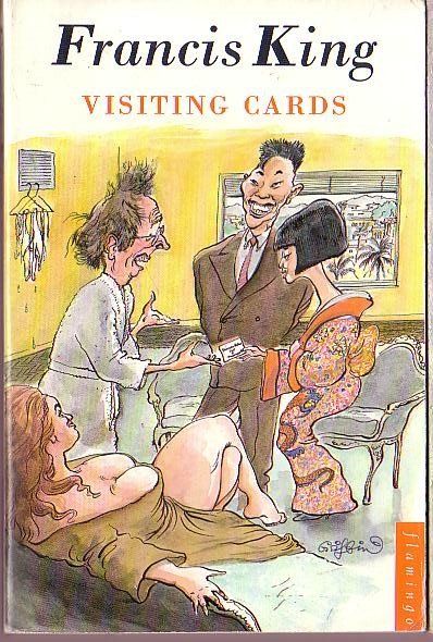 Francis King  VISITING CARDS front book cover image