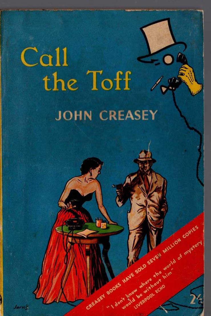 John Creasey  CALL THE TOFF front book cover image