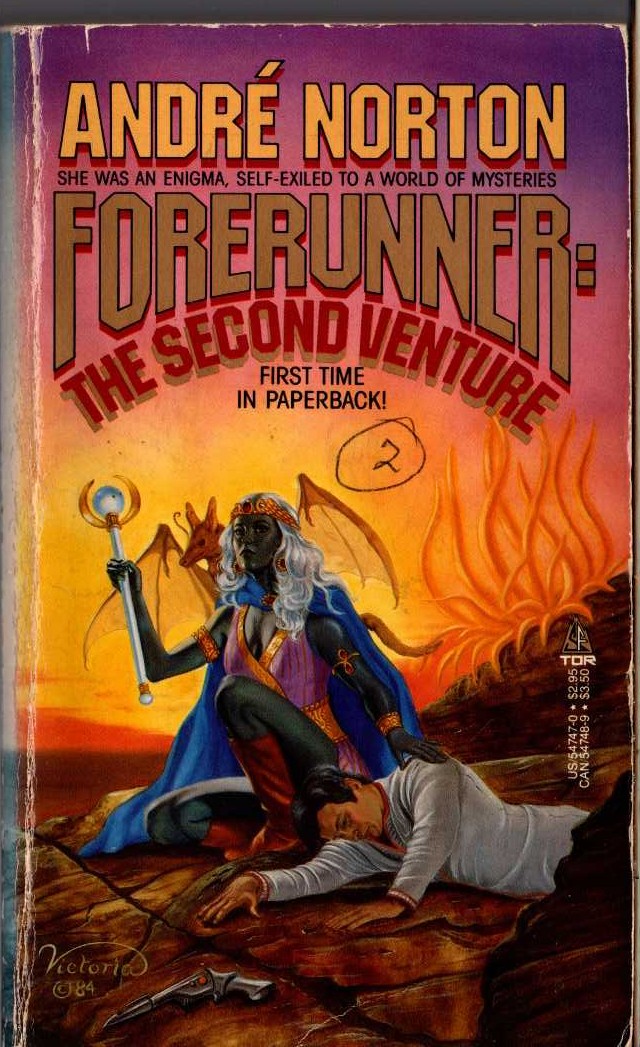 Andre Norton  FORERUNNER: THE SECOND VENTURE front book cover image