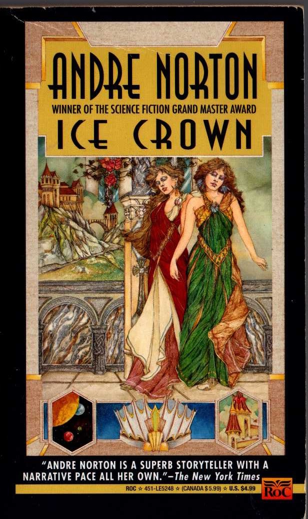 Andre Norton  ICE CROWN front book cover image