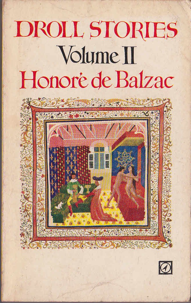 Honore de Balzac  DROLL STORIES. Volume II front book cover image