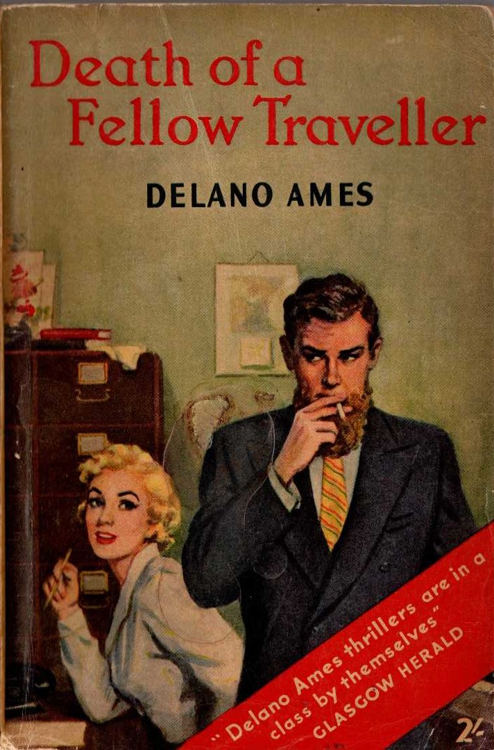 Delano Ames  DEATH OF A FELLOW TRAVELLER front book cover image