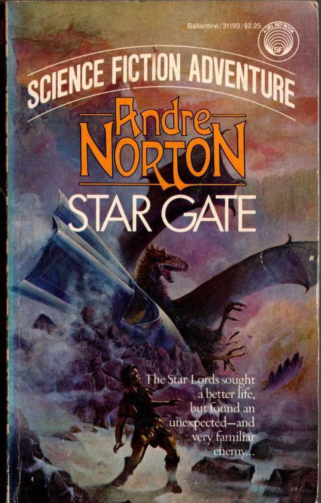 Andre Norton  STAR GATE front book cover image
