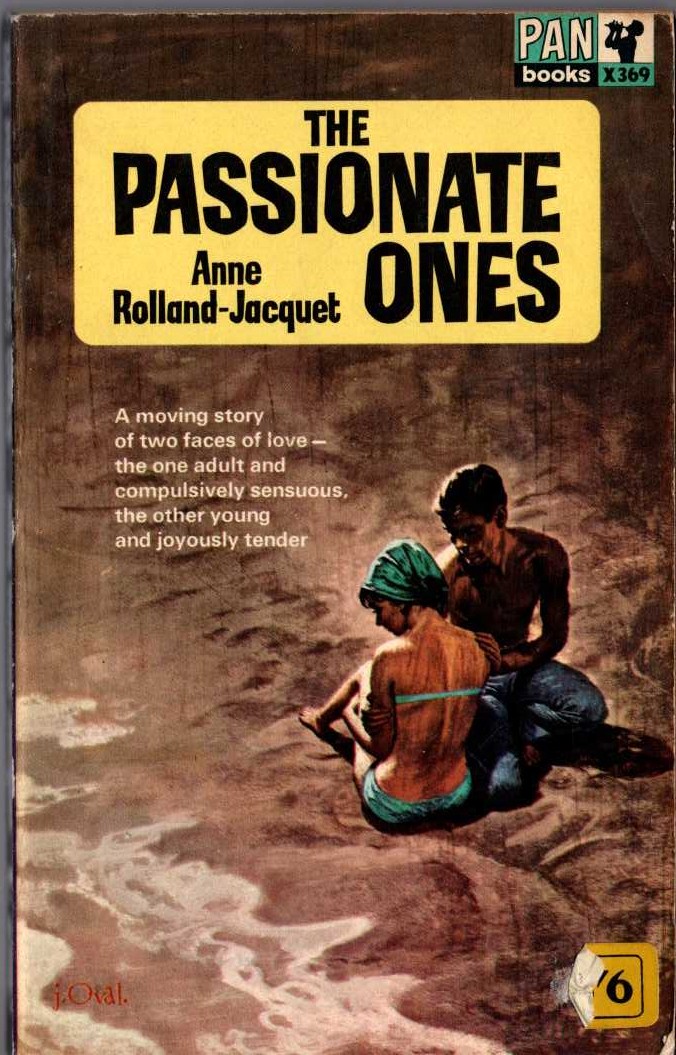 Anne Rolland-Jacquet  THE PASSIONATE ONES front book cover image