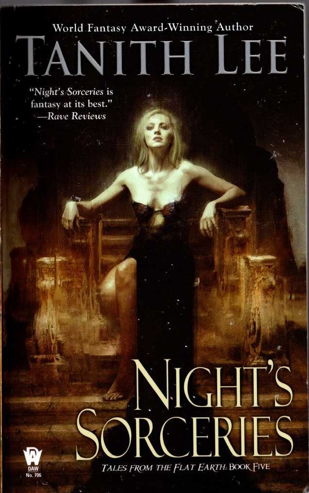 Tanith Lee  NIGHT'S SORCERIES front book cover image