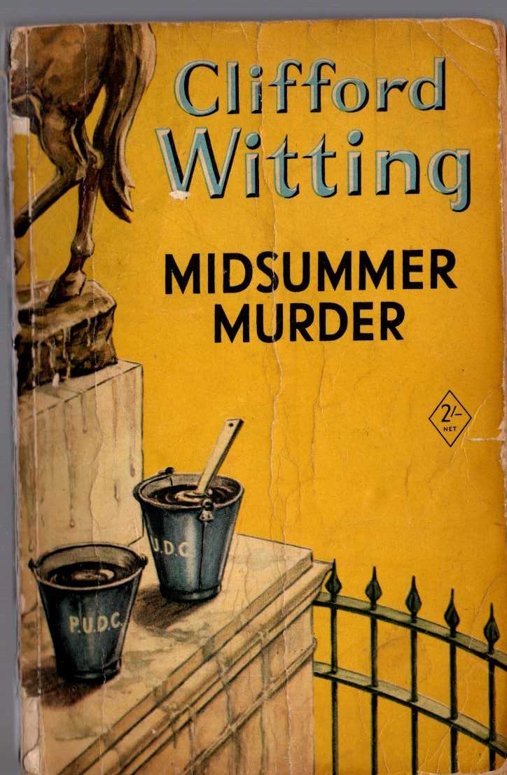 Clifford Witting  MIDSUMMER MURDER front book cover image