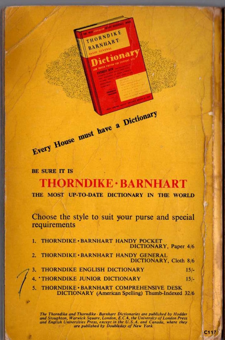 Clifford Witting  MIDSUMMER MURDER magnified rear book cover image