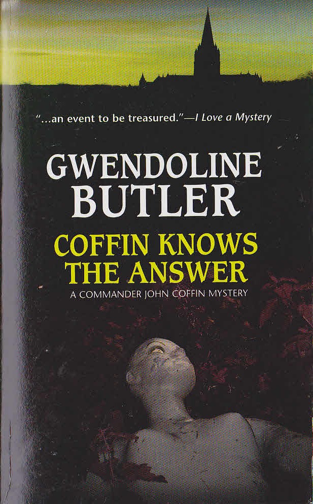 Gwendoline Butler  COFFIN KNOWS THE ANSWER front book cover image