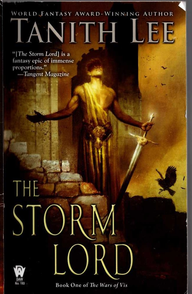 Tanith Lee  THE STORM LORD front book cover image