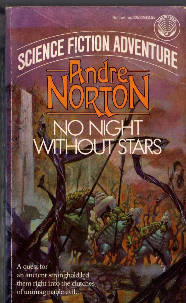 Andre Norton  NO NIGHT WITHOUT STARS front book cover image