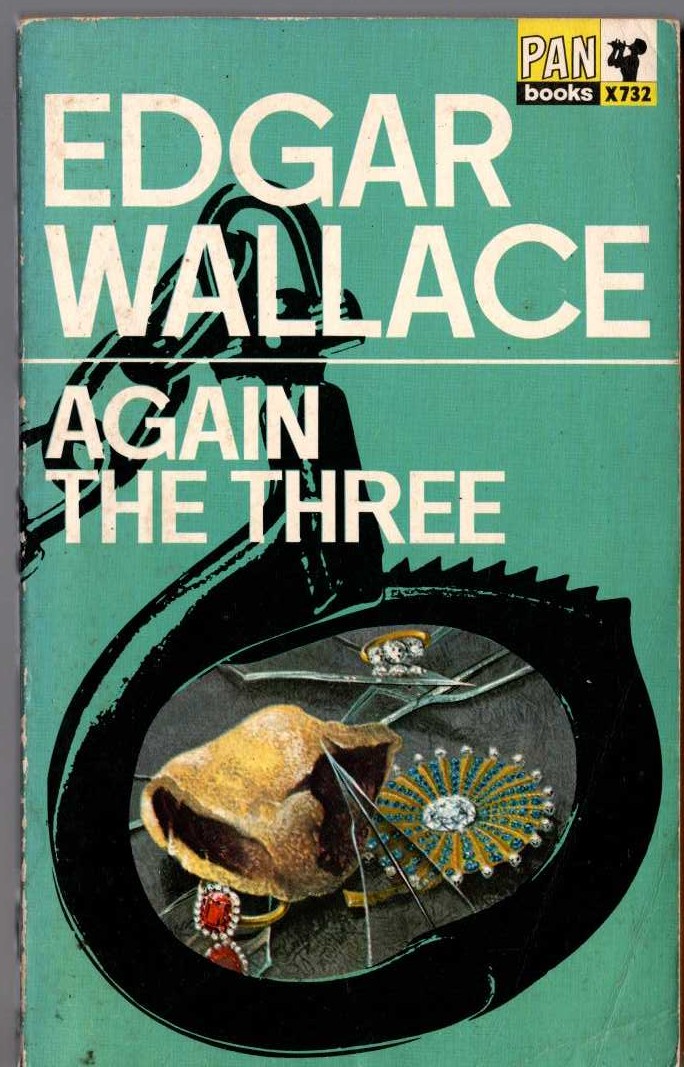Edgar Wallace  AGAIN THE THREE front book cover image