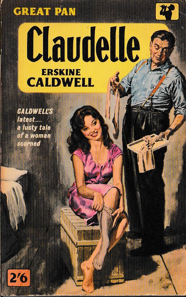 Erskine Caldwell  CLAUDELLE front book cover image
