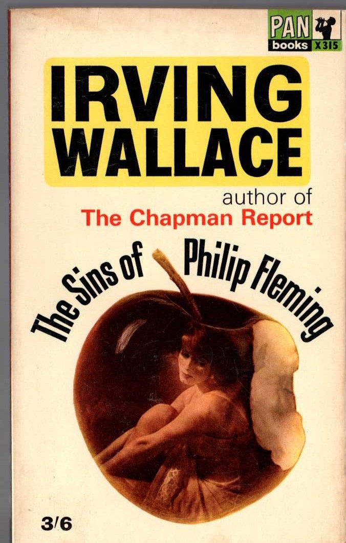 Irving Wallace  THE SINS OF PHILIP FLEMING front book cover image