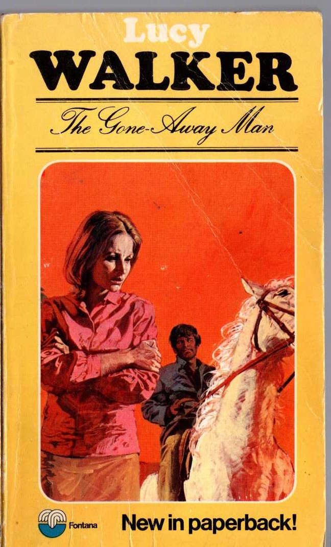 Lucy Walker  THE GONE-AWAY MAN front book cover image