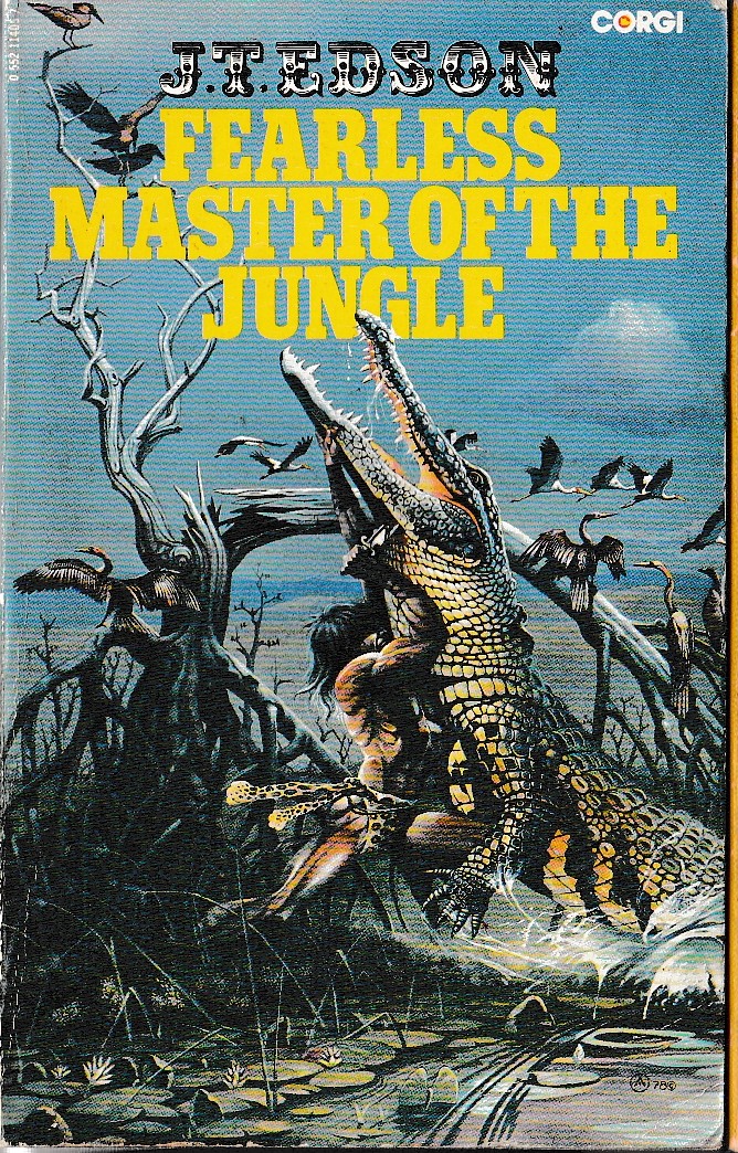 J.T. Edson  FEARLESS MASTER OF THE JUNGLE front book cover image