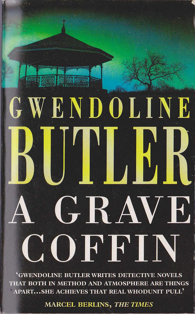 Gwendoline Butler  A GRAVE COFFIN front book cover image