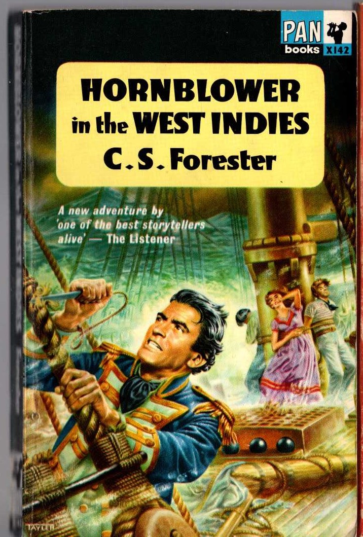 C.S. Forester  HORNBLOWER IN THE WEST INDIES front book cover image