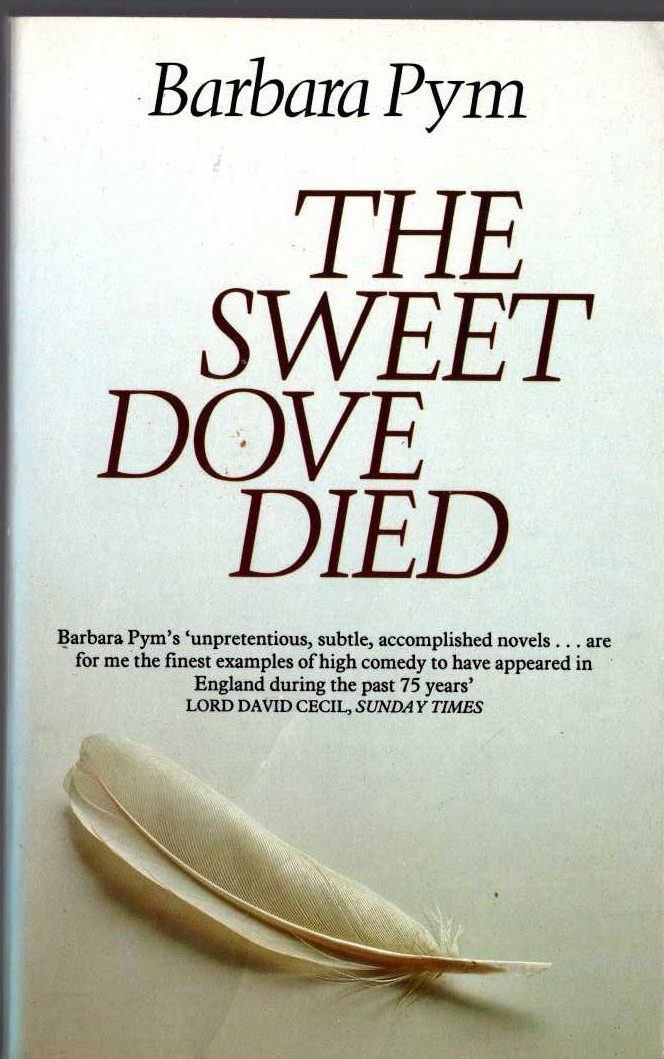 Barbara Pym  THE SWEET DOVE DIED front book cover image