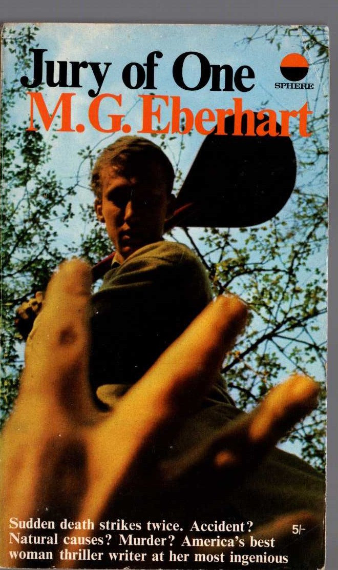 Mignon G. Eberhart  JURY OF ONE front book cover image