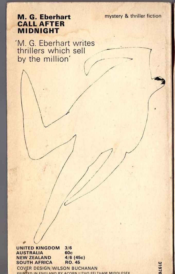 Alan Sillitoe  THE GENERAL magnified rear book cover image