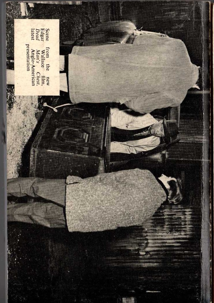 Various   EDGAR WALLACE MYSTERY MAGAZINE. No.13 Vol.2 August 1965 magnified rear book cover image
