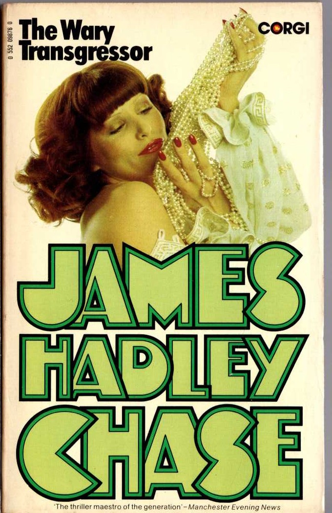 James Hadley Chase  THE WARY TRANSGRESSOR front book cover image