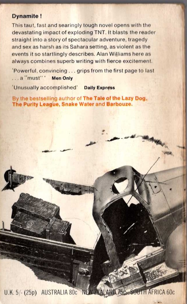 Alan Williams  LONG RUN SOUTH magnified rear book cover image