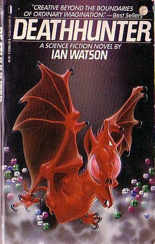 Ian Watson  DEATHHUNTER front book cover image