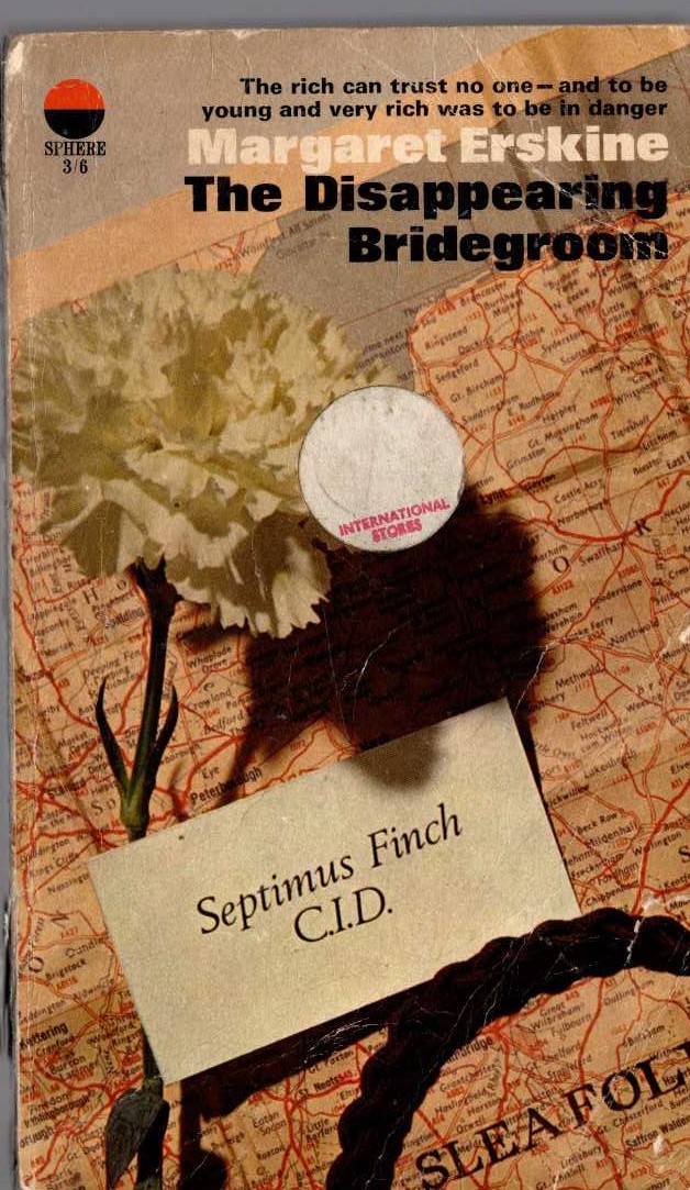 Margaret Erskine  THE DISAPPEARING BRIDEGROOM front book cover image