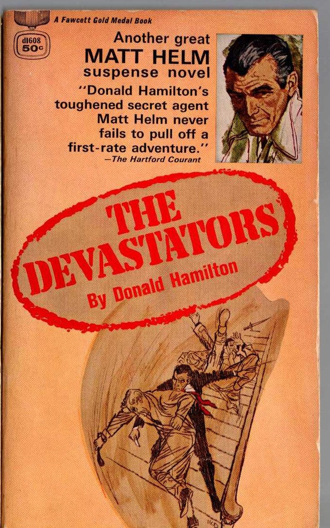 Donald Hamilton  THE DEVASTATORS front book cover image