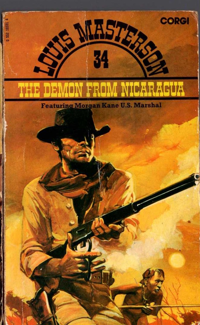 Louis Masterson  THE DEMON FROM NICARAGUA front book cover image